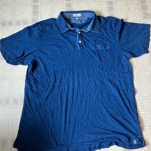 Peter Millar Ink Blue polo 100% cotton Short Sleeve